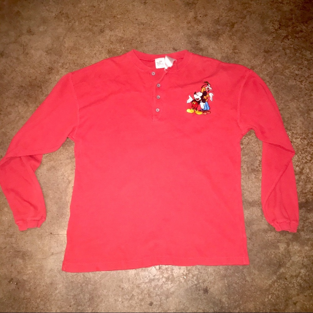 Disney Mickey & Goofie Long Sleeve Shirt